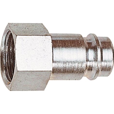 Mamelon acier trempé/ fiche DN 10 filetage intérieur G 3/4 RIEGLER (Par 10) (1/2)