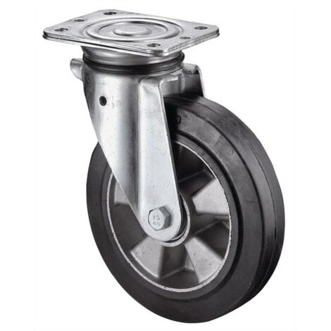 BS Roulettes Roulette pivotante pour charges lourdes 250 mm 550 kg - N100.B80.251