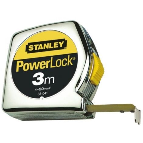 Mètre ruban 3mx19mm Powerlock Classic Métal - STANLEY - 1-33-041