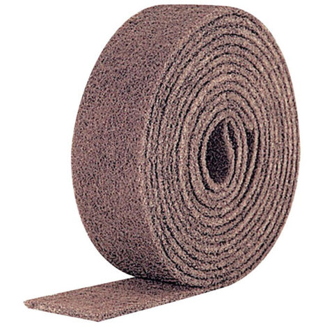 Rouleau de fibre abrasive grise grain super fin pour polissage de métaux