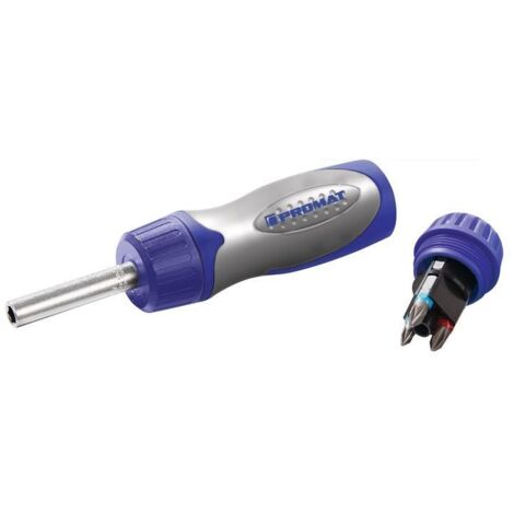 Porte-embouts à chargeur 7 pièces fente/PH/PZD PROMAT (1/4)