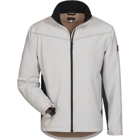 Veste en softshell Laurin taille L blanc/gris CRAFTLAND (1/2)