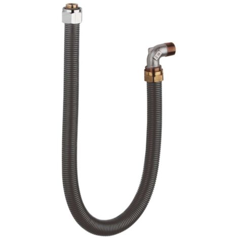 Grohe – Robinetterie de raccordement avec tuyau flexible 1,5 m – Filetage 3/4'' – DN20 pour installations souples (1/5)