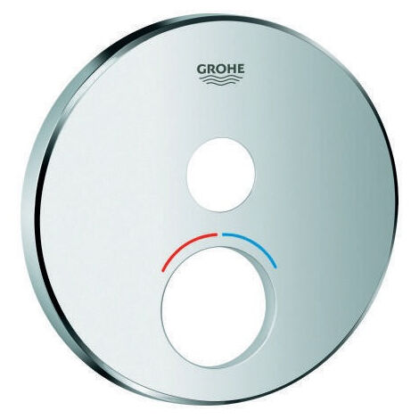 Rosace Grohe SmartControl 46991 rond chromé (1/4)