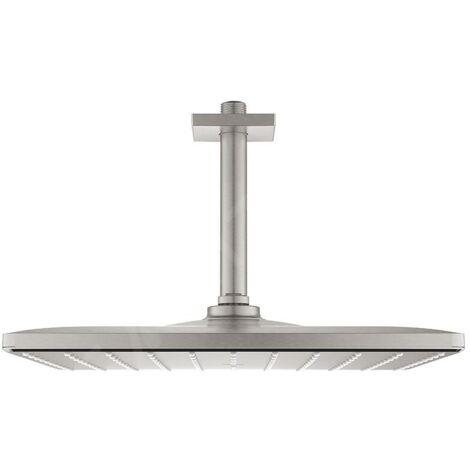Tête de doucheRAINSHOWER 310 MONO CUB Sortie de plafond 142mm acier (1/5)