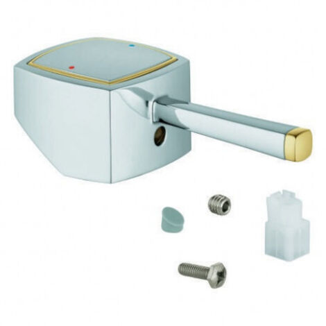 Levier GROHE 46833 chromé/gold (1/3)