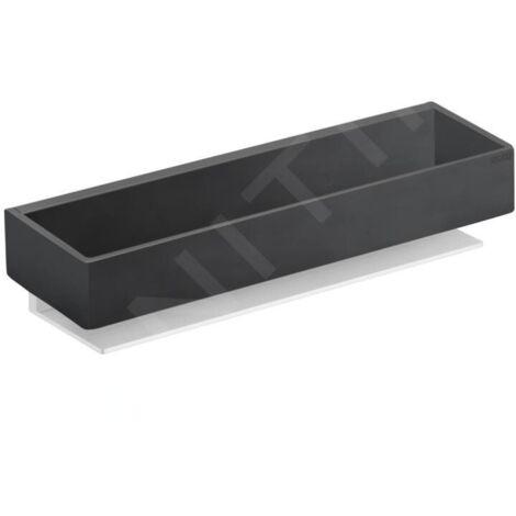 Keuco Edition 11 - Étagère, longueur 300 mm, chrome noir 11158130000