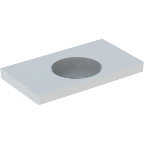 Lavabo Geberit PRECIOSA II 900x500mm sans trou de robinetterie sans trop plein we