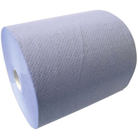 Papier rouleau 3 plis, 6 rouleaux de 100 m, largeur 22 cm bleu CWS