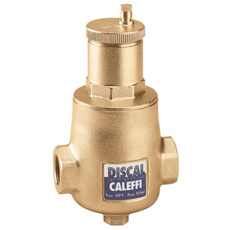 Séparateur d'air DISCAL laitonavecbuse de drainage 1 1/4 Intérieur