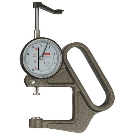 Mesureur d'épaisseur K 50/3 A 0-30mm lecture 0.1mm fl. 30-amm Käfer