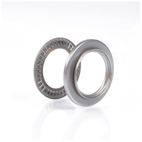 2 Roulements à Aiguilles NK16/16 - 16x24x16 Mm, Acier Chromé, Charge Dynamique 12800N