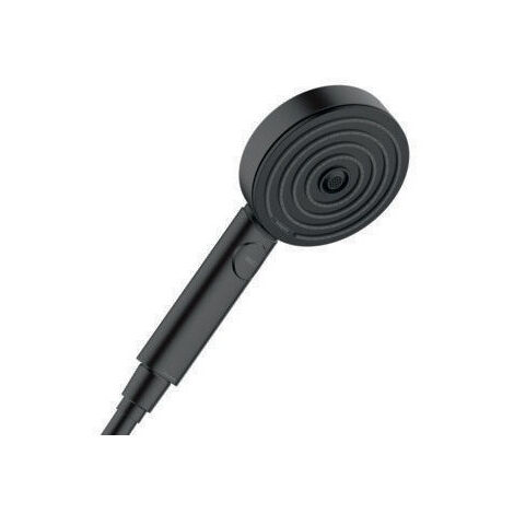Eckiger Wandbogen Für Handbrause - Matt Schwarz, Aus Messing, Mit 1/2" Anschluss