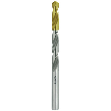 Foret hélicoïdal D.12mm HSS 5xD spirale L.101mm RUKO (Par 5) (1/5)
