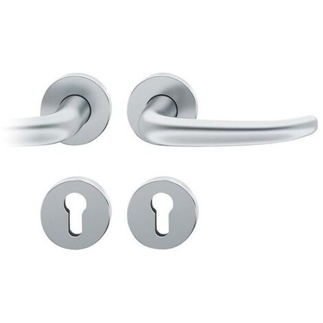 Poignée porte ZT. WC Acier inoxydable72 1023 (1/5)