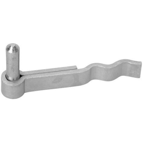 Gond de porte D13mm chromé brillant (1/3)