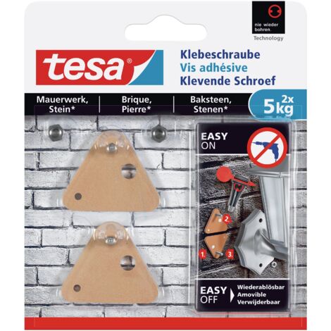 Vis adhésive triangle pour brique 5 kg (1/5)