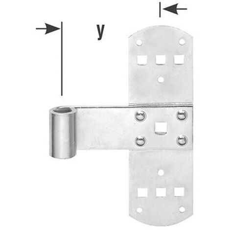 Gond D13 x160mm  chromé brillant (1/3)