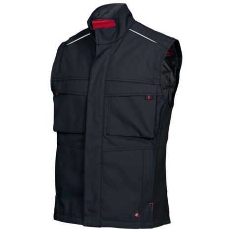 Gilets thermique 1786 555,  Taille M,noir/gris foncé (1/3)