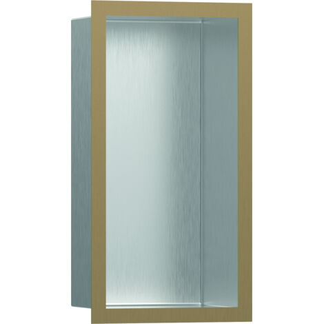 hansgrohe XtraStoris Individual niche murale en acier inoxydable