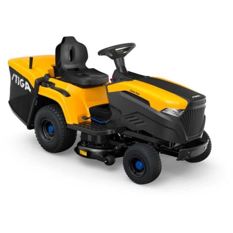 STIGA ESTATE 384e : Tracteur tondeuse à batterie pour un jardin parfait (1/5)