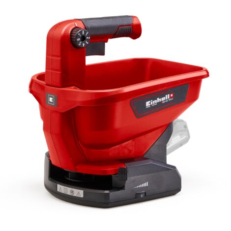 Einhell Épandeur sans fil GE-US 18 Li-Solo Power X-Change (18V, lithium-ion, 3,3 litres, variateur électronique 6 positions, régulateur 8 positions) Livré sans Batterie ni Chargeur