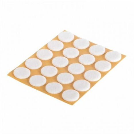 Fix-o-moll Patins Feutre Blanc20adhesifsdeo17mm - Fix-o-moll (1/2)