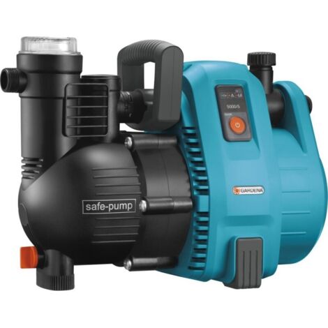 FP – Pompe de surface 5000/5 – Débit 5000 L/h – Hauteur de refoulement 50 m – Auto-amorçante – Protection marche à sec (1/3)