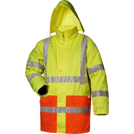 Parka haute visibilité Thilo Taille XXL jaune/orange (1/5)