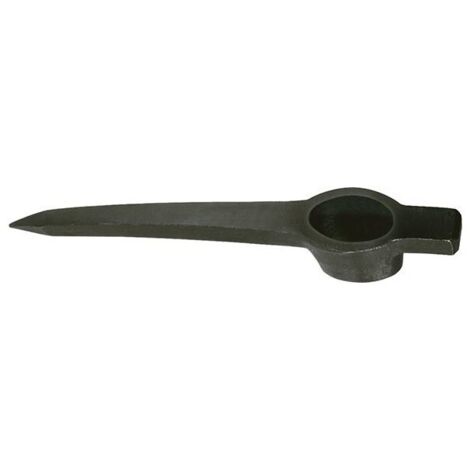 Pioche noir laqué 1.5 kg sans manche (1/2)