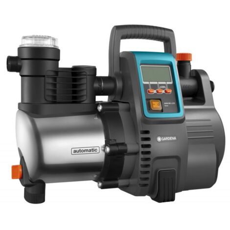 FP – Pompe de surface automatique 6000/6 – Débit 6000L/h – Aspiration jusqu'à 8m – Moteur silencieux – Boîtier inoxydable résistant aux intempéries - 01760-61 (1/5)