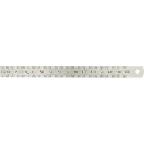 Règle graduée acier pliable 200x13x0,5mm EC (1/3)