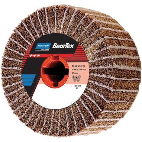 Rouleau abrasif 110x100x19 moyen/P80 (1/2)