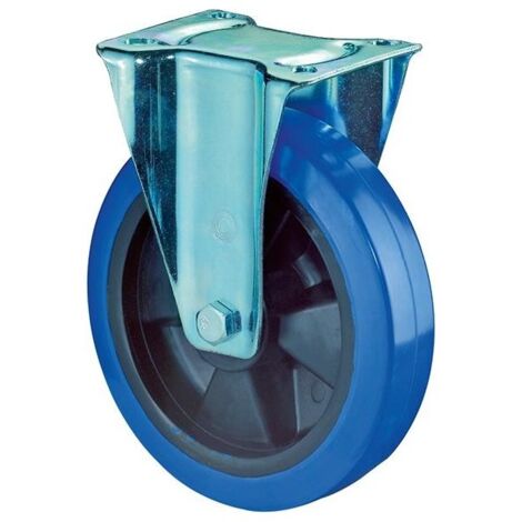 Roulette 200/42mm L410 souple bleuRL L410.B61.201 (1/3)