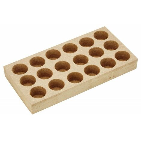 Socle bois pour ER25 15 forage FORTIS (1/2)