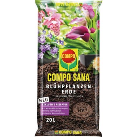 Terreau végétale en fleur 20L COMPO SANA (Par 45) (1/2)