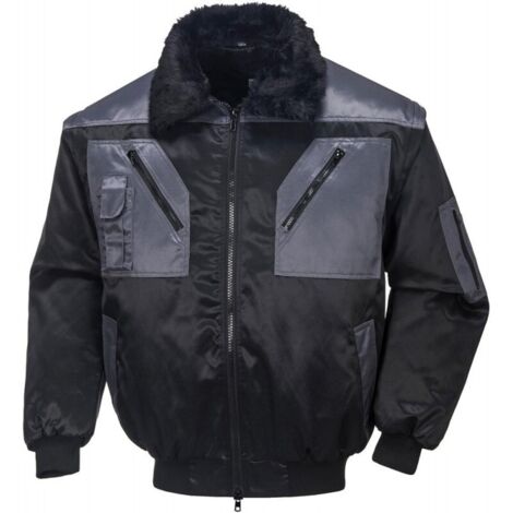 Veste pilote Achim S noir /anthr. Taille XL (1/3)