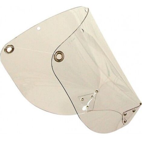Visière clair PC 450x200x1mm