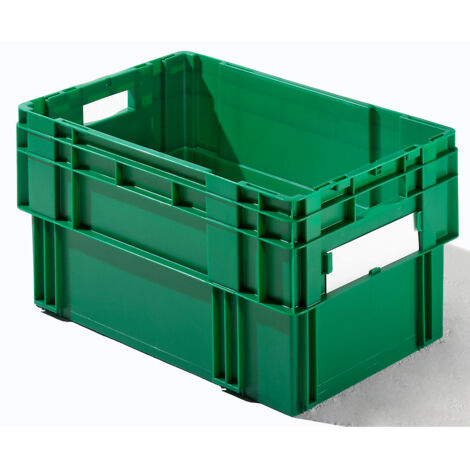 Bac rangement DTK 600x400x320 mm vert (Par 2)
