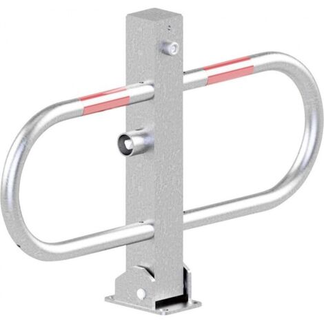 Barrière de parking, galvanisée à chaud 70x70mm (1/2)