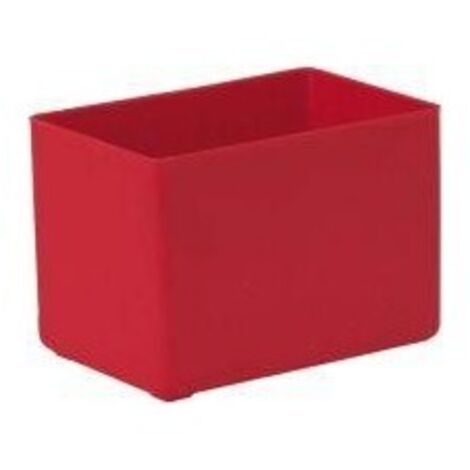 Boite rangement 80x53x54 mm rouge (1/2)