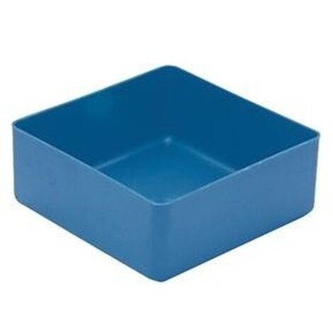 Boite rangement 99x99x40 mm bleu (1/2)