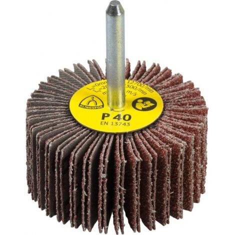 Brosse tige KM613 30x10x 6mm K 40 Klingspor (1/2)