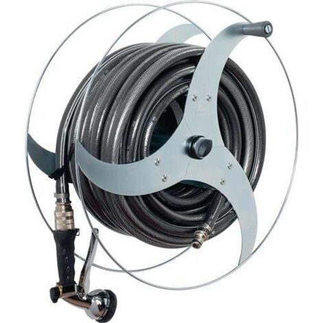 Porte-tuyau mural TURBO L.427mm P.215mm sans tuyau/armature ALBA (1/4)
