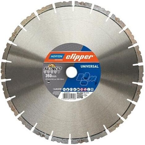Disque diamant CLIPPER Pro Uni Silencio 350mm (1/2)