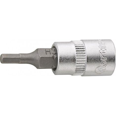 Schraubendr.-Einsatz 1/4" 4 x36mm i6kt. FORTIS (1/4)