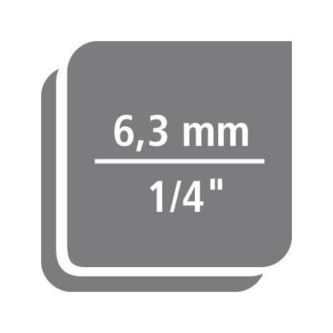 Douille 1/4 8 mm 6kt. FORTIS