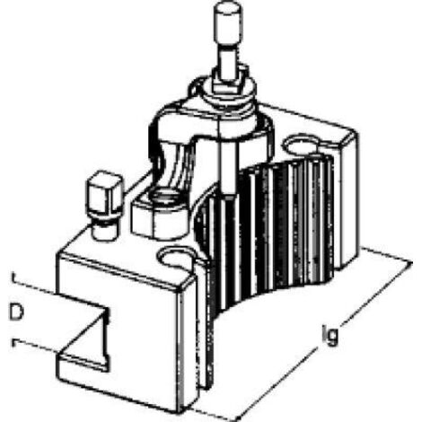 Douille pour porte-outil à serrage rapide TailleB BD32120 (1/3)