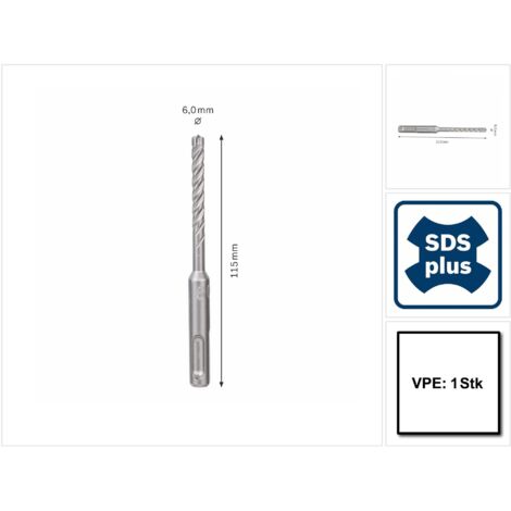 Foret SDS plus plus-7X 6,0x 50x115mm Bosch