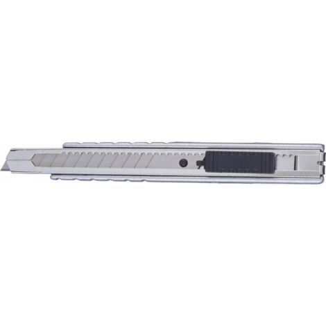 Lame de cutter Alu 9mm avec 1 lame FORTIS (1/4)